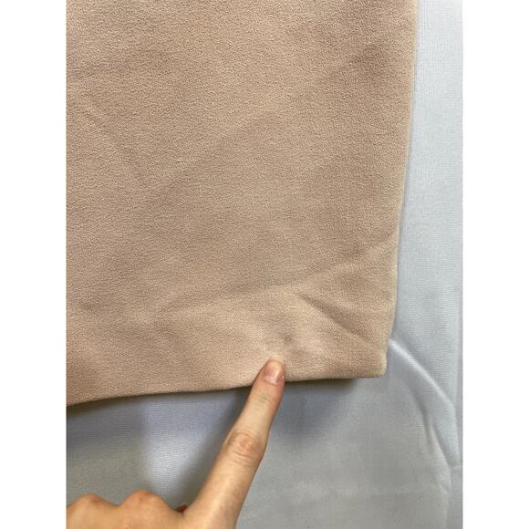 L.K. BENNETT Sissi Asymmetric Neck Knee Length Sheath Dress Pink/nude - Picture 8 of 13